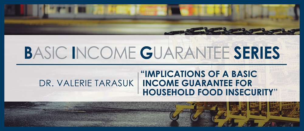 Basic Income Guarantee for Food Insecurity