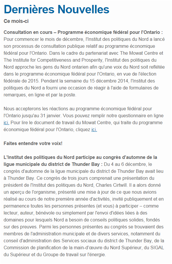 Janvier 2015