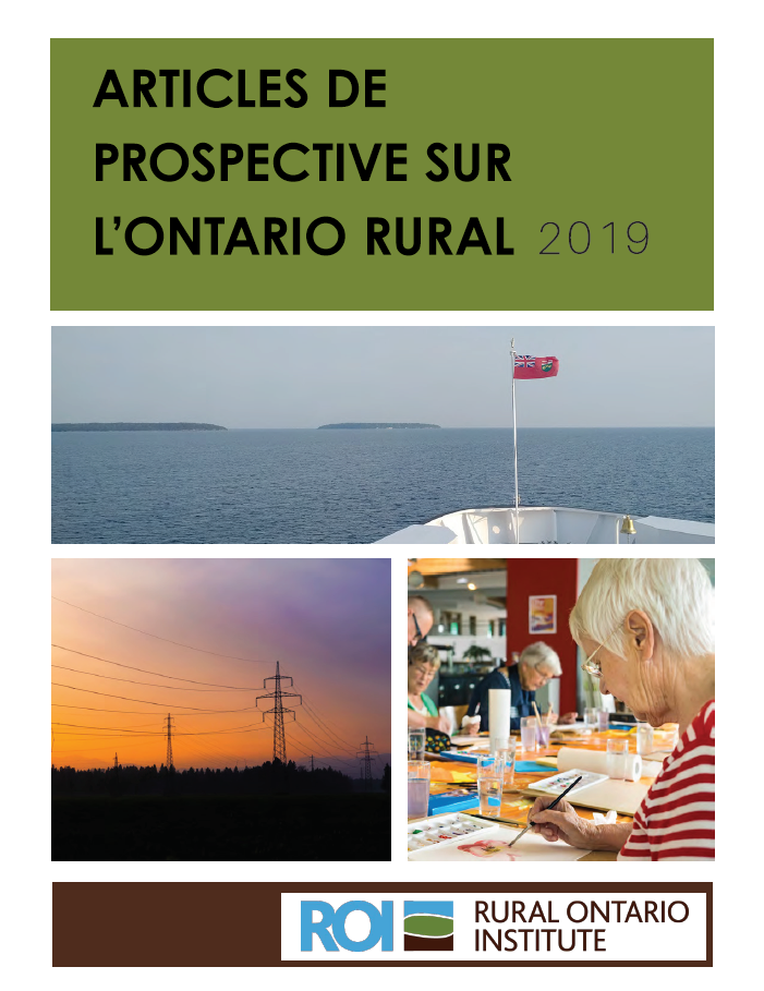 Articles de prospective sur l'Ontario rural 2019