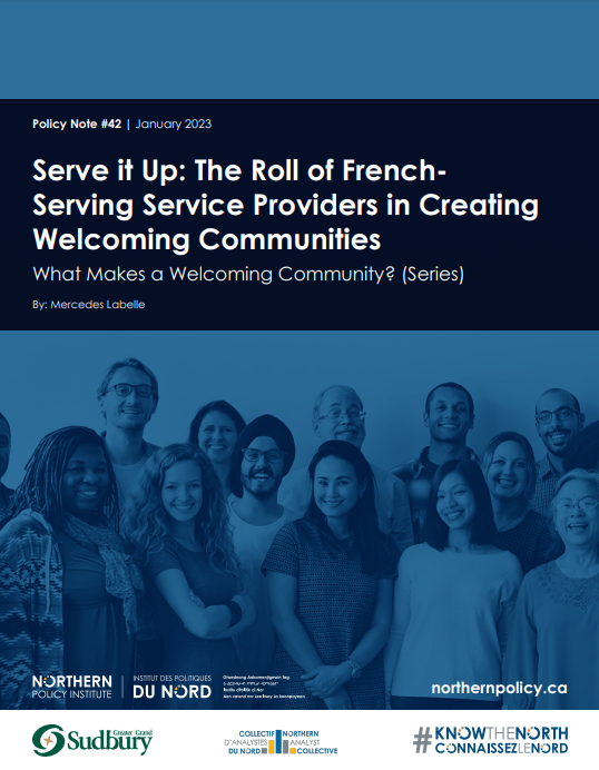 Serve it Up: The Roll of French-Serving Service Providers in Creating Welcoming Communities