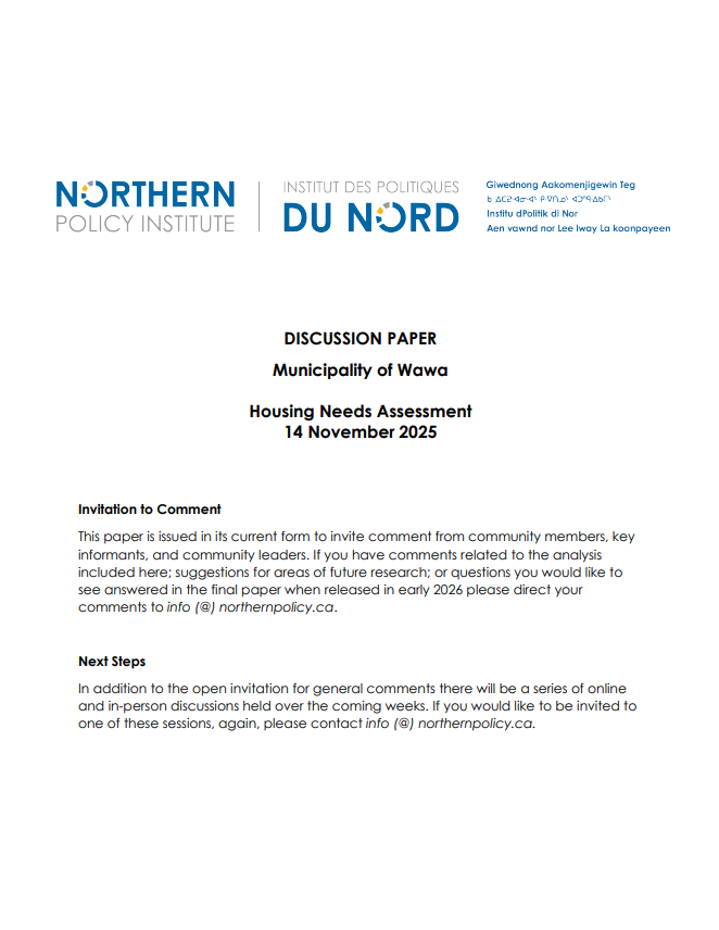 Housing Needs in Wawa